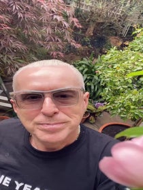 Poster for Birthday video from Holly Johnson