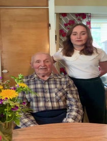 Poster for Birthday video from Lotta ja pappa