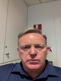 Poster for Birthday video from Sean Spicer