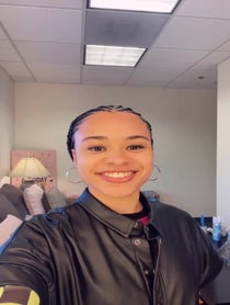 Poster for Birthday video from Gabrielle Nevaeh