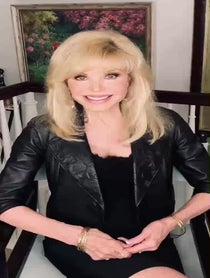 Poster for Birthday video from Loni Anderson