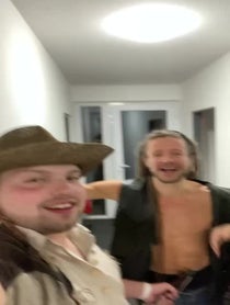 Poster for Birthday video from Rednex