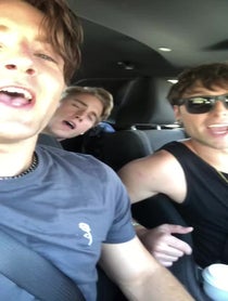 Poster for Birthday video from Emblem3
