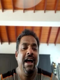Poster for Birthday video from Muthiah Muralidaran