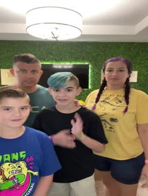 Poster for Birthday video from Funhouse Family