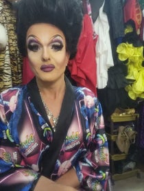 Poster for Birthday video from Miss Dixie Swallows