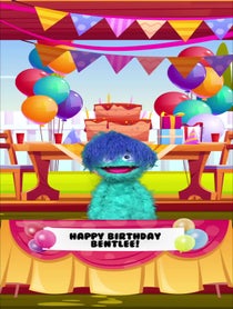 Poster for Birthday video from Happy Birthday Monsters!
