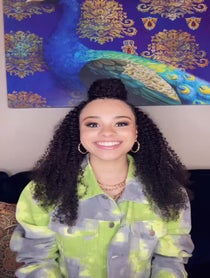 Poster for Birthday video from Gabrielle Nevaeh