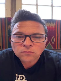 Poster for Birthday video from Dom Joly
