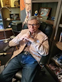 Poster for Birthday video from The Amazing Kreskin
