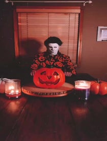 Poster for Birthday video from Michael Myers