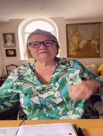 Poster for Birthday video from Rosemary Shrager