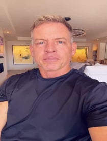 Poster for Birthday video from Troy Aikman