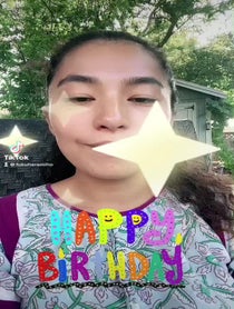 Poster for Birthday video from 福原みほ Miho Fukuhara