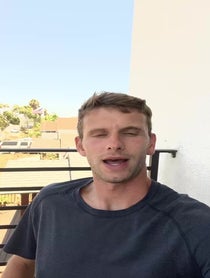 Poster for Birthday video from Collin Martin