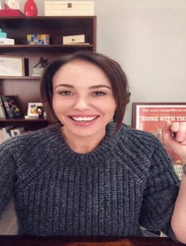 Poster for Birthday video from Kym Valentine