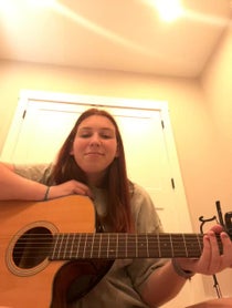 Poster for Birthday video from Cara Paige