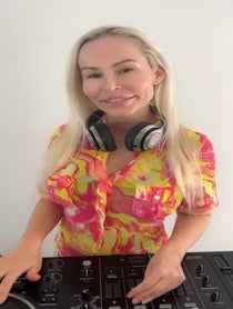 Poster for Birthday video from DJ Samantha XO