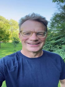 Poster for Birthday video from Dashan 大山