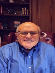 Poster for Birthday video from Rudy W. Giuliani
