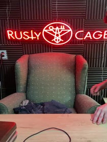 Poster for Pep Talk video from Rusty Cage