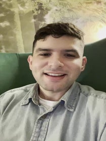 Poster for Birthday video from Aaron Frazer