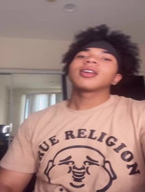 Poster for Birthday video from La’Ron Hines