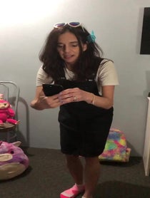 Poster for Birthday video from Cathy Areu