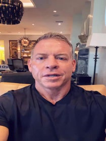 Poster for Birthday video from Troy Aikman