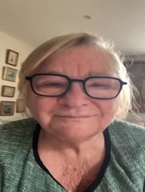 Poster for Birthday video from Rosemary Shrager