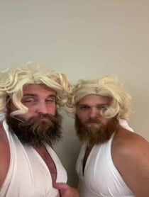 Poster for Birthday video from The Gay Beards