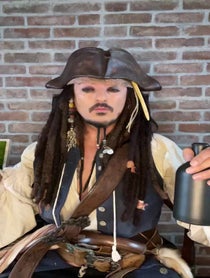 Poster for Birthday video from Real Jack Sparrow (Louis Guglielmero)