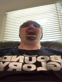 Poster for Birthday video from Johnny swinger