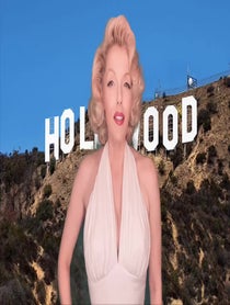 Poster for Birthday video from Marilyn Monroe Suzie Kennedy