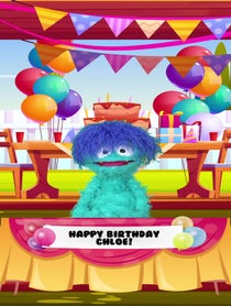 Poster for Birthday video from Happy Birthday Monsters!