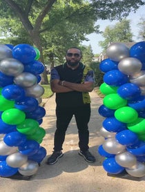 Poster for Birthday video from Larry Hoover Jr.