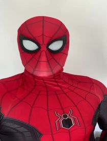 Poster for Birthday video from Spiderman