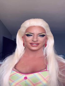 Poster for Birthday video from Miz Cracker