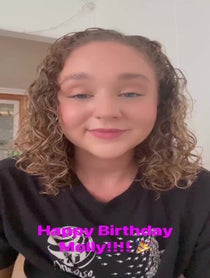 Poster for Birthday video from Mecca Morgan-White