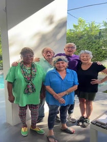 Poster for Birthday video from Retirement House