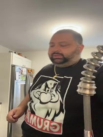 Poster for Birthday video from Rocco the Comic