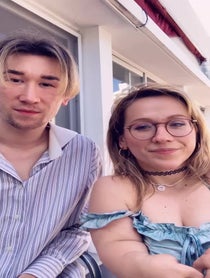 Poster for Birthday video from Alina Elijah 90 Day Fiance