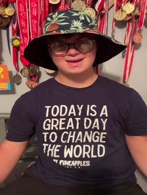 Poster for Birthday video from Nate Simon