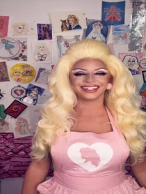 Poster for Birthday video from Miz Cracker
