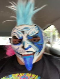 Poster for Birthday video from Psycho Clown