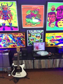 Poster for Birthday video from The M.C. Bat Commander