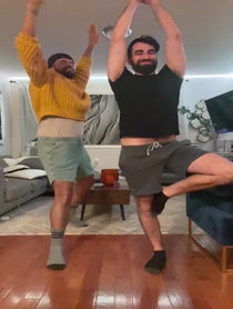 Poster for Birthday video from THE HOMO SAPIEN EXPERIENCE - Matt & Brandon