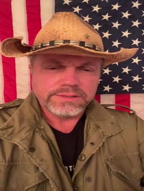 Poster for Birthday video from Adam Baldwin