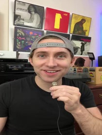 Poster for Birthday video from Vinyl Eyezz