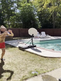 Poster for Birthday video from DadRealBad